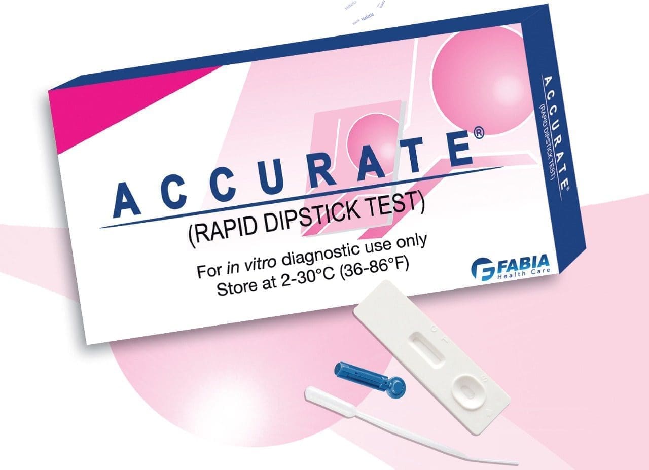 Accurate Malaria Test Kit 1S ( With Buffer)