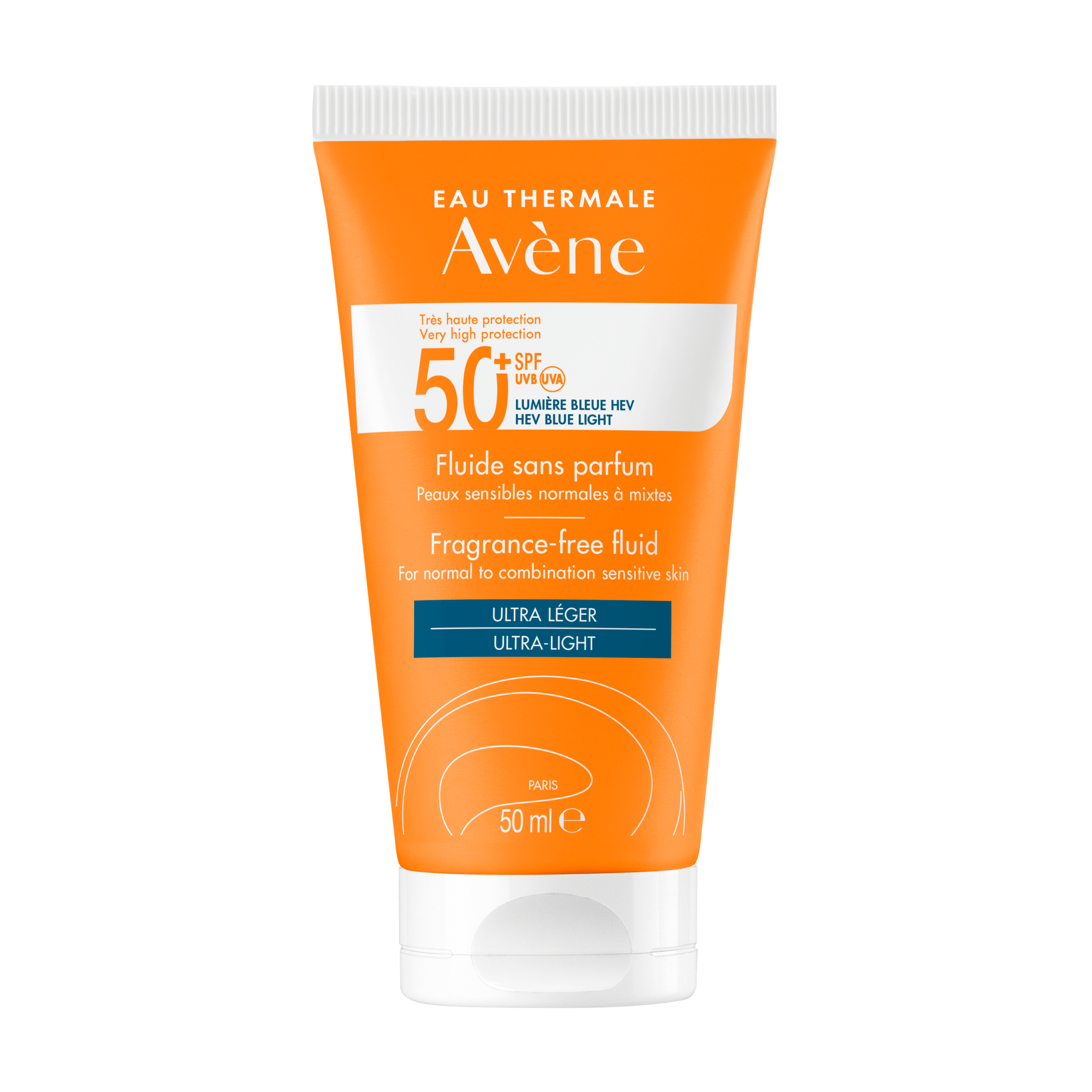 Avène SPF 50+ Sunscreen Normal to Combination Skin 50ml