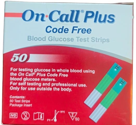 On Call Plus Test Strips 50s